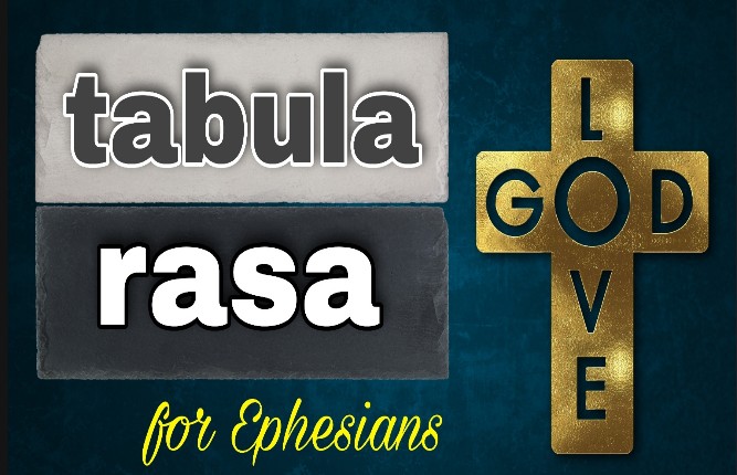 Writing on The Clean Slate of Your Soul with Ephesians !