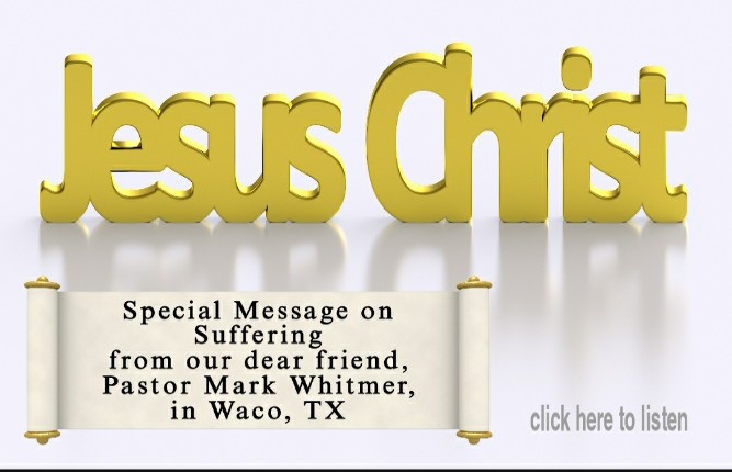 PASTOR MARK WHITMER SPECIAL MESSAGE